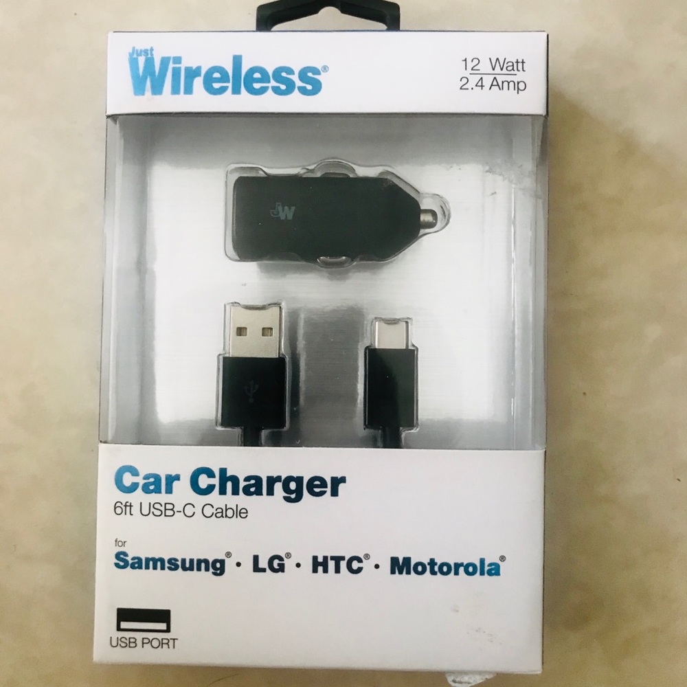 JustWireless Android Car Charger